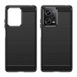 Lemontti Husa Carbon Case Flexible Xiaomi Redmi Note 12 Pro / Poco X5 Pro 5G Negru