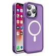 Lemontti Husa Color Matte MagSafe iPhone 15 Pro Mov