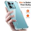 Lemontti Husa Shockproof Silicon Xiaomi Redmi Note 13 5G Transparent