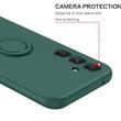 Lemontti Husa Silicon Ring Samsung Galaxy S23 FE Verde