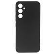 Lemontti Husa Silicon Soft Slim Samsung Galaxy A54 5G, material mat si fin, captusit cu microfibra, Negru