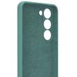 Lemontti Husa Silicon Soft Slim Samsung Galaxy S23 Plus, material mat si fin, captusit cu microfibra, Verde
