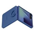 Samsung Husa Originala Silicone Cover cu inel Samsung Galaxy Z Flip7 Albastru