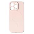 Lemontti Husa Silicon MagSafe iPhone 15 Pro Roz