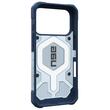 UAG Husa Pathfinder Clear MagSafe iPhone 17 Pro Blues Lanyard