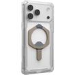 UAG Husa Plasma XTE MagSafe iPhone 17 Pro Max Clear Titanium