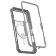 UAG Husa Trooper MagSafe iPhone 17 Pro Clear/Ash (2 parti: spate + protectie margini)