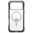 UAG Husa Trooper MagSafe iPhone 17 Pro Max Clear/Ash (2 parti: spate + protectie margini)