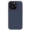 Case iPhone 14 Pro Max Lemontti Liquid Silicon MagCharge Dark Blue