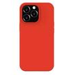 Husa iPhone 14 Pro Max Lemontti Liquid Silicon MagCharge Red