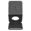 Mako Incarcator Wireless pliabil 3in 1 Mangetic, 15W Qi, suport de incarcare pentru iPhone, Apple Watch și Airpods, Space Gray