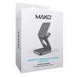 Mako Incarcator Wireless pliabil 3in 1 Mangetic, 15W Qi, suport de incarcare pentru iPhone, Apple Watch și Airpods, Space Gray
