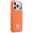 Karl Lagerfeld Husa Karl Head Logo MagSafe iPhone 17 Pro Max Orange