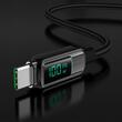 Lemontti Cablu Screen Digital Display Type-C la Type-C, Fast Charge, 100W, 2m, Negru -T.Verde 0.18 lei/buc