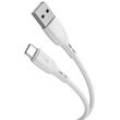 Lemontti Cablu USB-A la Type-C, 1.2m, Alb -T.Verde 0.18 lei/buc