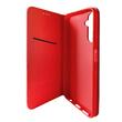 Lemontti Husa Book Smart Magnet Samsung Galaxy A15 / A15 5G Rosu