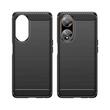 Lemontti Husa Carbon Case Flexible Oppo A98 Negru