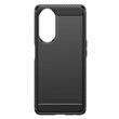 Lemontti Husa Carbon Case Flexible Oppo A98 Negru