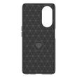 Lemontti Husa Carbon Case Flexible Oppo A98 Negru