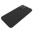 Lemontti Silicone Silky Cover Motorola Moto G53 5G Black