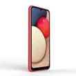 Case Samsung Galaxy A03s Lemontti Silicon Soft Slim Santa Red
