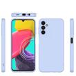 Lemontti Silicon Soft Slim Case Samsung Galaxy A14 5G Lilac (matte and fine material, lined with microfiber)
