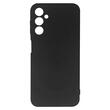Lemontti Silicone Soft Slim Case Samsung Galaxy A14 5G, matte and fine material, lined with microfiber, Black