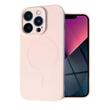 Lemontti Husa Silicon MagSafe iPhone 15 Pro Roz