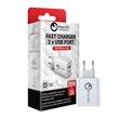 Charger Network Lemontti PD Type-C + USB Quick Charge 20W 3.4A max White