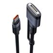 Mcdodo Cablu 2 in 1 Type-C la Type-C cu conector MagSafe 3, Super Fast Charging 240 W, Indicator LED, 2 m, Negru