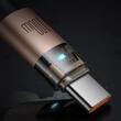 Mcdodo Cablu Type-C la Type-C Fast Charging, 100W, LED, 1.2m, Desert Gold