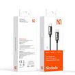 Mcdodo Cablu Type-C la Type-C, 100W, Fast Charging, Design transparent, Oprire automata, 1,2 m Negru