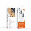 Mcdodo Cablu Type-C la Type-C PD60W Fast Charging, Aliaj de aluminiu, 1m, Negru