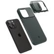 Spigen Husa Optik Armor MagSafe iPhone 15 Pro Abyss Green
