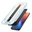 Spigen Pachet 2 buc Folie Sticla Privacy cu aplicator inclus Glass tR EZ Fit iPhone 17 Pro Max / 16 Pro Max Black