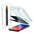 Spigen Pachet 2 buc Folie Sticla Privacy cu aplicator inclus Glass tR EZ Fit iPhone 17 Pro Max / 16 Pro Max Black