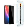 Spigen Pachet 2 buc Folie Sticla Privacy cu aplicator inclus Glass tR EZ Fit iPhone 17 Pro Max / 16 Pro Max Black