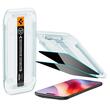 Spigen Pachet 2 buc Folie Sticla Privacy cu aplicator inclus Glass tR EZ Fit iPhone Air Black