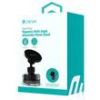 Devia Suport Magnetic Stand Ultra1, rotatie 360 grade, prindere ventuza, Negru