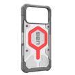 UAG Husa Pathfinder Clear MagSafe iPhone 17 Pro Active Lava Lanyard