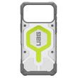 UAG Husa Pathfinder Clear MagSafe iPhone 17 Pro Active Neon Glow