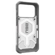 UAG Husa Pathfinder Clear MagSafe iPhone 17 Pro Max Active Lava Lanyard