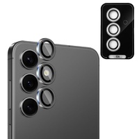 Devia Folie Sticla Camera Peak Series Samsung Galaxy S24, pachet de 3 buc,Argintiu