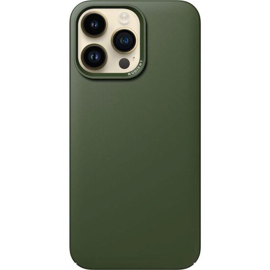 Husa iPhone 14 Pro Max Nudient Thin, MagSafe, Kaki