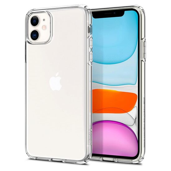 Husa iPhone 11 Spigen Liquid Crystal Crystal Clear