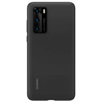 Husa Originala Huawei P40 Silicon Case Black