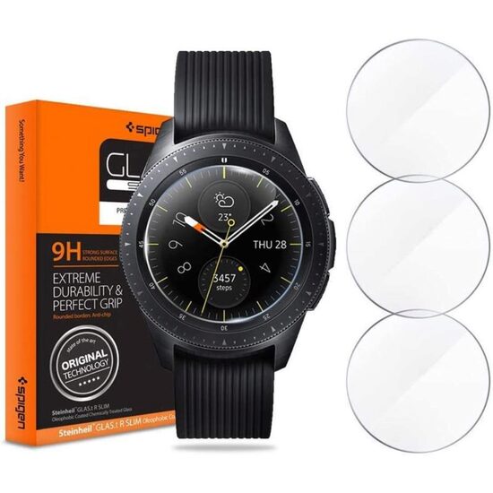Folie Samsung Galaxy Watch 46mm Spigen GLAS.tr Slim