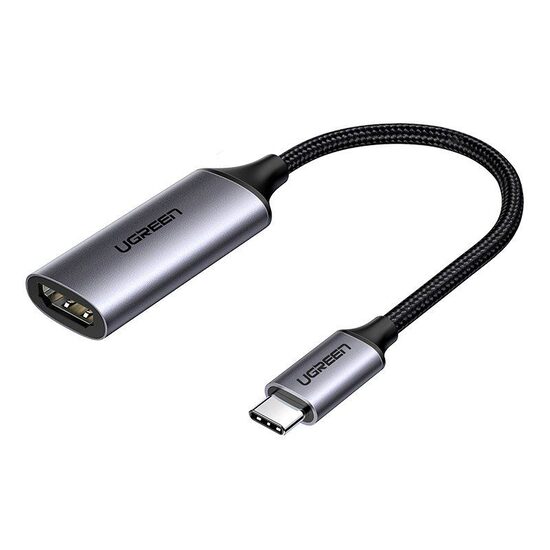 Ugreen Adapter USB Type-C (T) to 1 x HDMI (M) (3840 x 2160) at 60 Hz, gold connectors, Black
