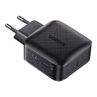 Incarcator Priza Ugreen Quick Charger GaN, 65W, 1 x USB Type-C 5V/3A, Negru