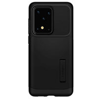 Husa Samsung Galaxy S20 Ultra Spigen Slim Armor Black